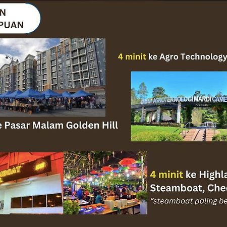 Homestay Cinta Furqan 1 - Apartment Cameron Highland Tanah Rata Eksteriør billede