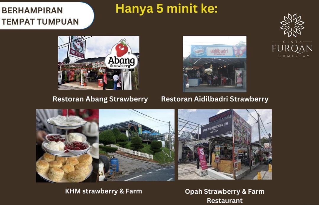 Homestay Cinta Furqan 1 - Apartment Cameron Highland Tanah Rata Eksteriør billede