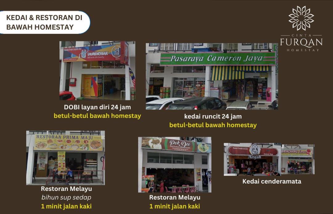 Homestay Cinta Furqan 1 - Apartment Cameron Highland Tanah Rata Eksteriør billede